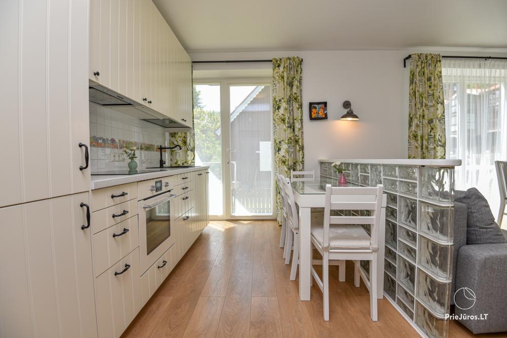 Zwei Zimmer neue Wohnung im Zentrum von Nida