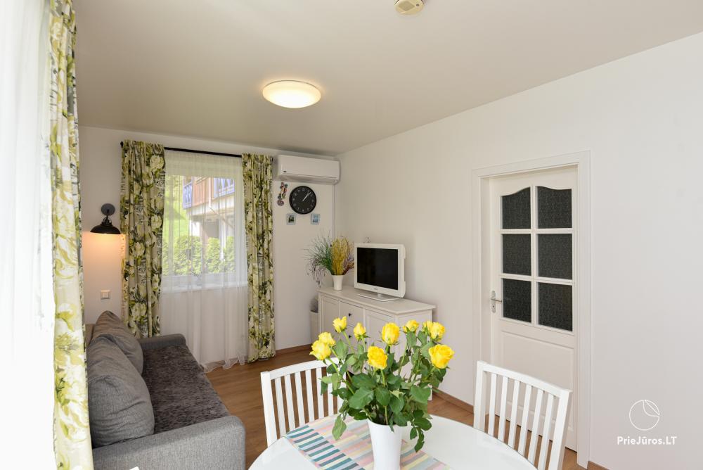 Zwei Zimmer neue Wohnung im Zentrum von Nida