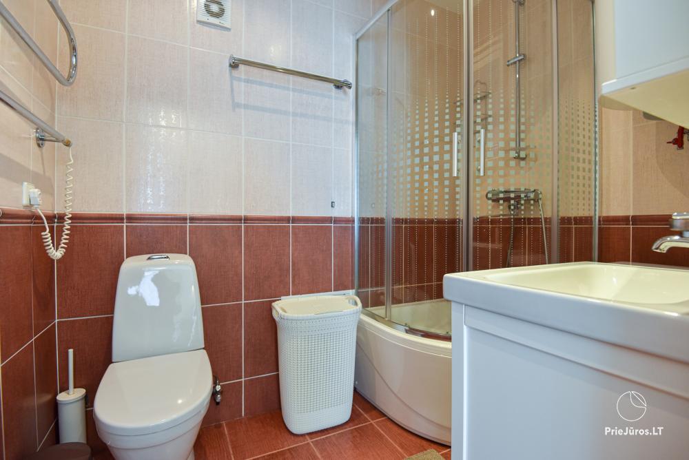 Zwei Zimmer neue Wohnung im Zentrum von Nida