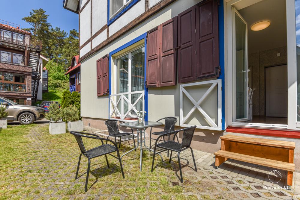Zwei Zimmer neue Wohnung im Zentrum von Nida