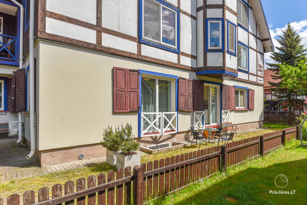 Zwei Zimmer neue Wohnung im Zentrum von Nida