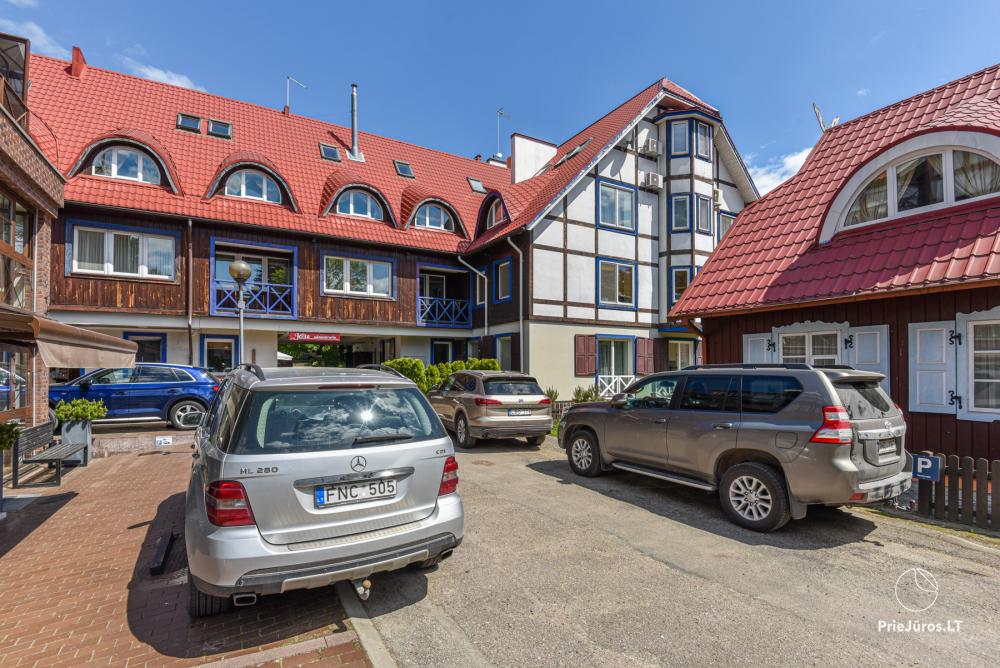Zwei Zimmer neue Wohnung im Zentrum von Nida