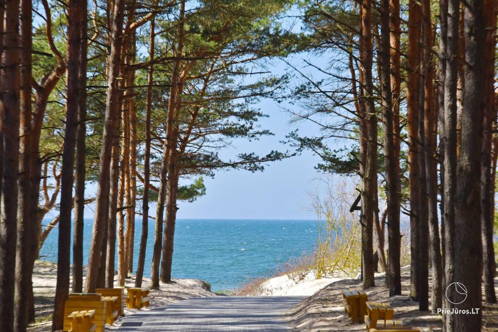 Ferienhaus zu vermieten in Palanga Boho Strandhaus
