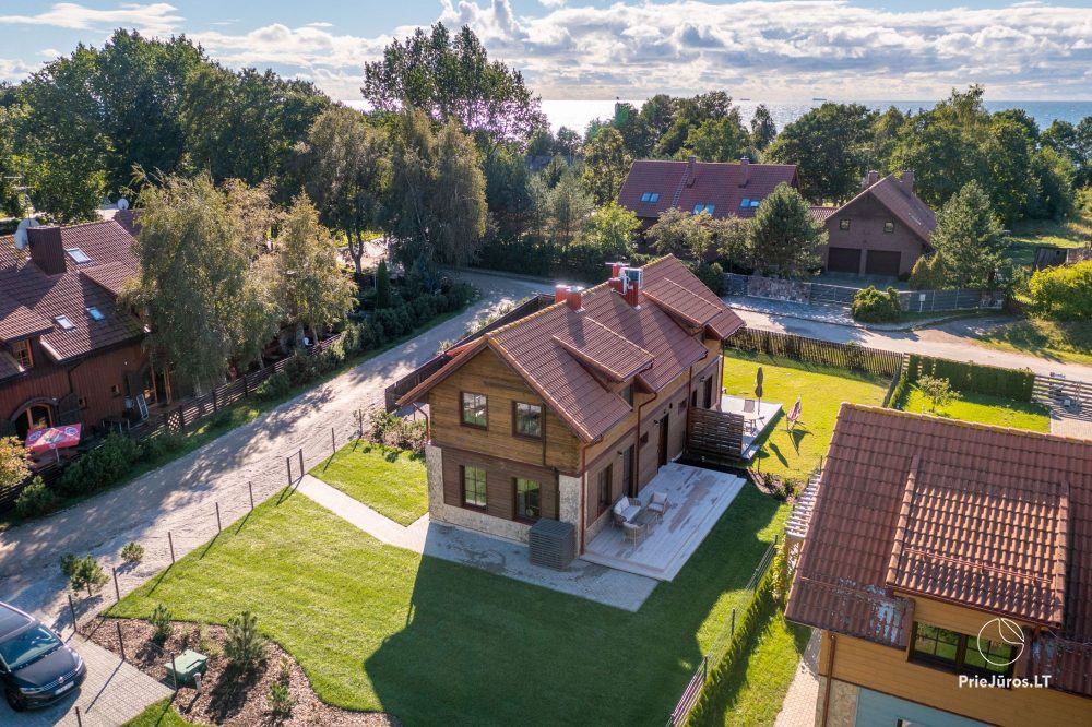 Sea Salt Home, Karklė – 3 Min zum Meer! 75 qm Haus mit privatem 400 qm Hof