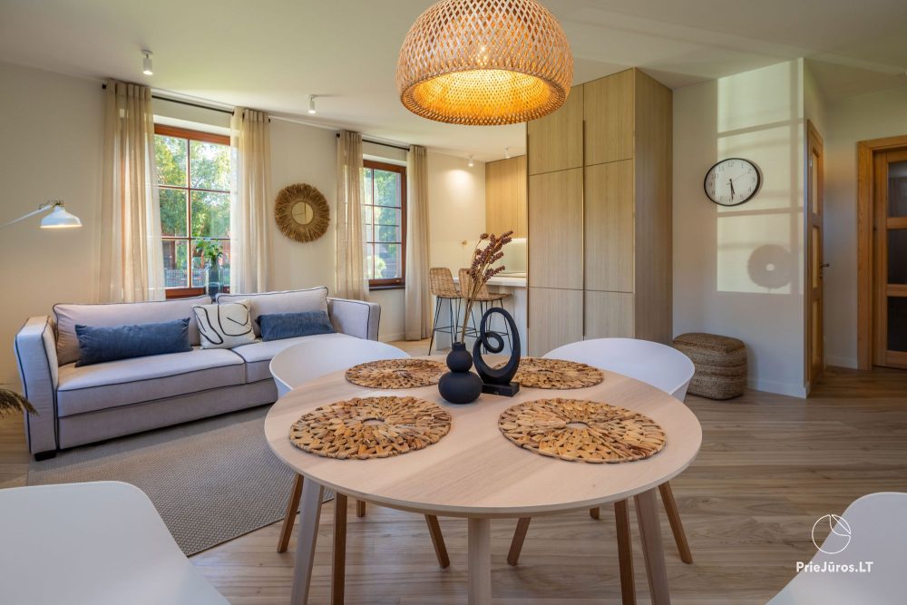 Sea Salt Home, Karklė – 3 Min zum Meer! 75 qm Haus mit privatem 400 qm Hof