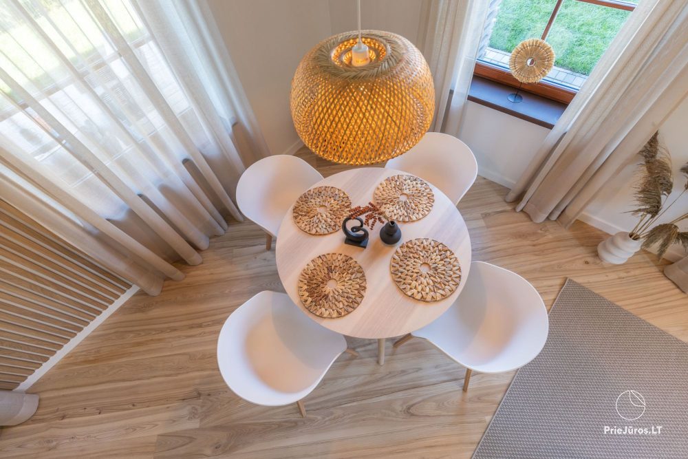 Sea Salt Home, Karklė – 3 Min zum Meer! 75 qm Haus mit privatem 400 qm Hof