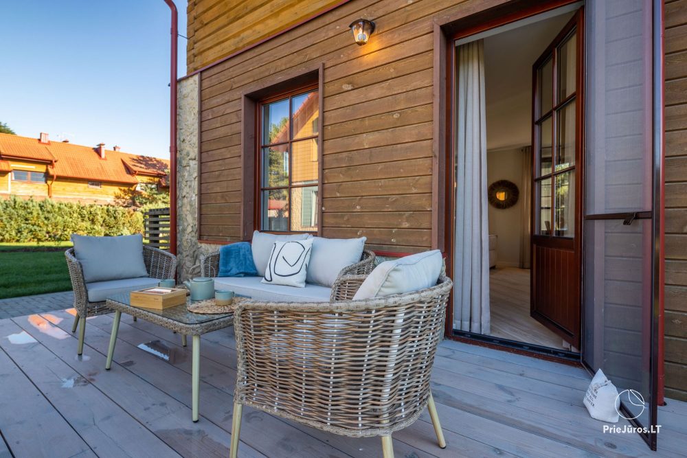 Sea Salt Home, Karklė – 3 Min zum Meer! 75 qm Haus mit privatem 400 qm Hof