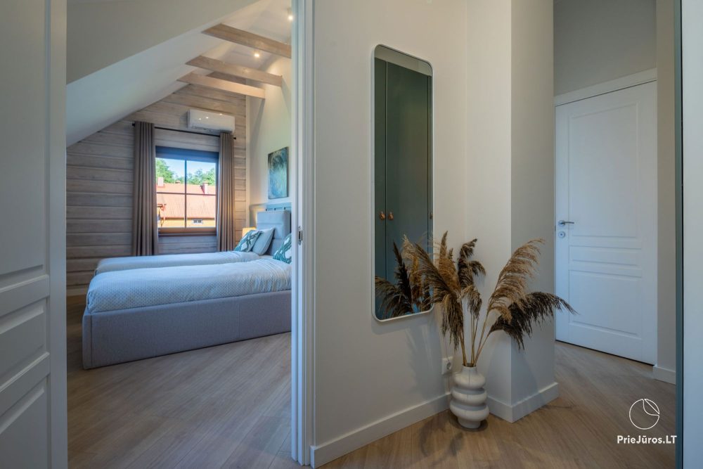 Sea Salt Home, Karklė – 3 Min zum Meer! 75 qm Haus mit privatem 400 qm Hof