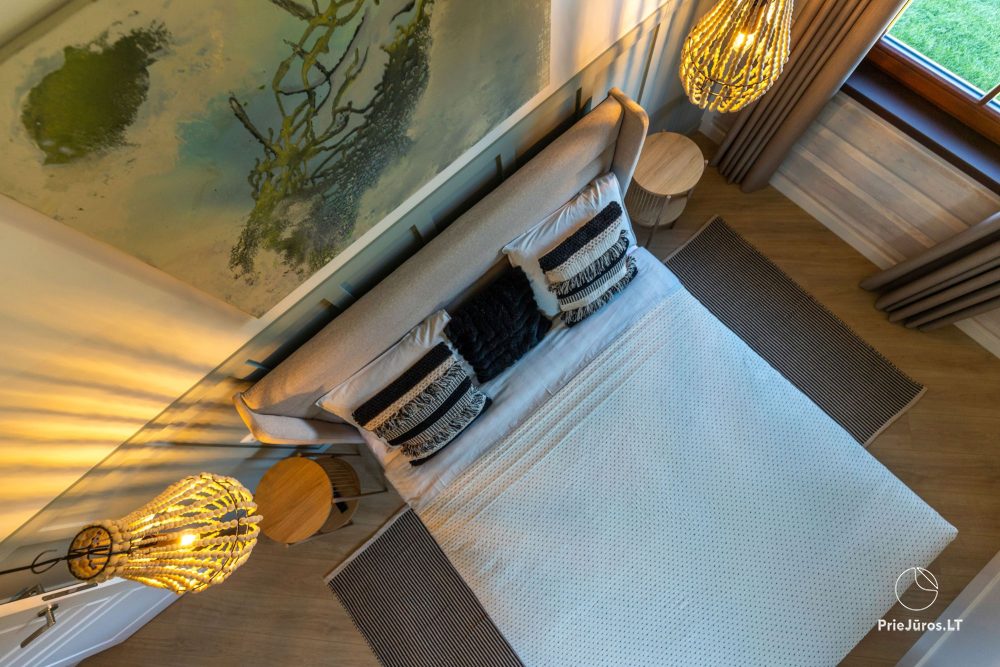 Sea Salt Home, Karklė – 3 Min zum Meer! 75 qm Haus mit privatem 400 qm Hof