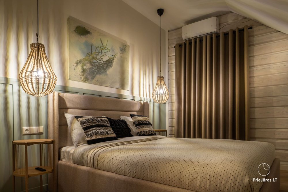 Sea Salt Home, Karklė – 3 Min zum Meer! 75 qm Haus mit privatem 400 qm Hof