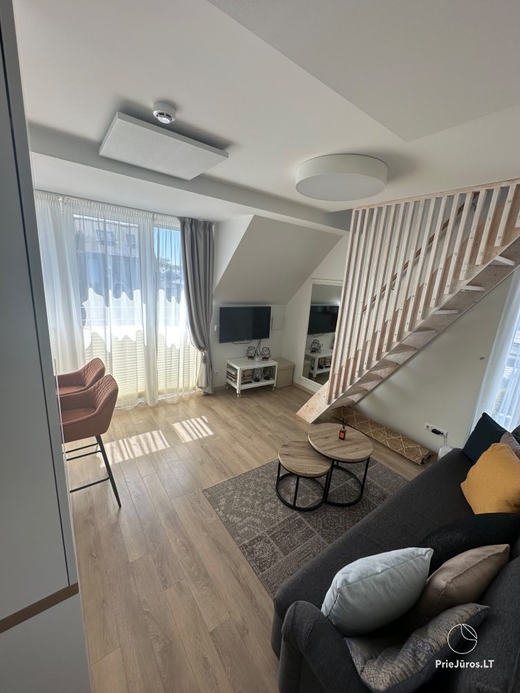Gemütliche Apartments für Ihre Erholung in Kunigiškės mit Außenpool