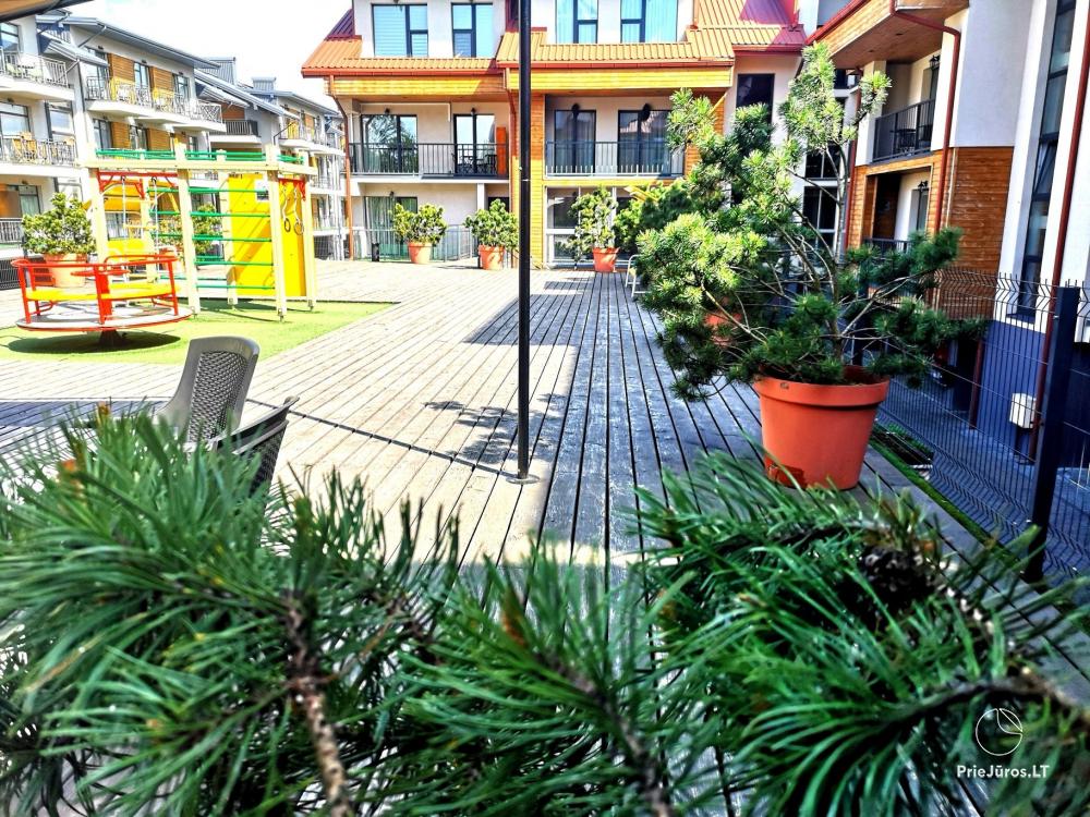 Entspannen Sie sich in den Appartements „Malūņu vilos“ in Palanga