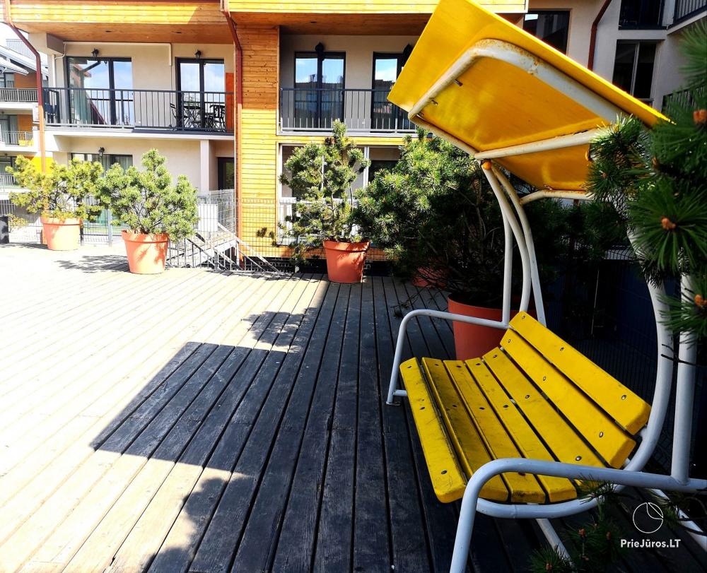 Entspannen Sie sich in den Appartements „Malūņu vilos“ in Palanga