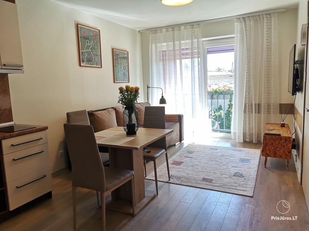 Entspannen Sie sich in den Appartements „Malūņu vilos“ in Palanga