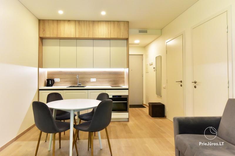 Neue Appartements Studio-Typ und mit zwei Schlafzimmern in Juodkrante für 2-6 Personen