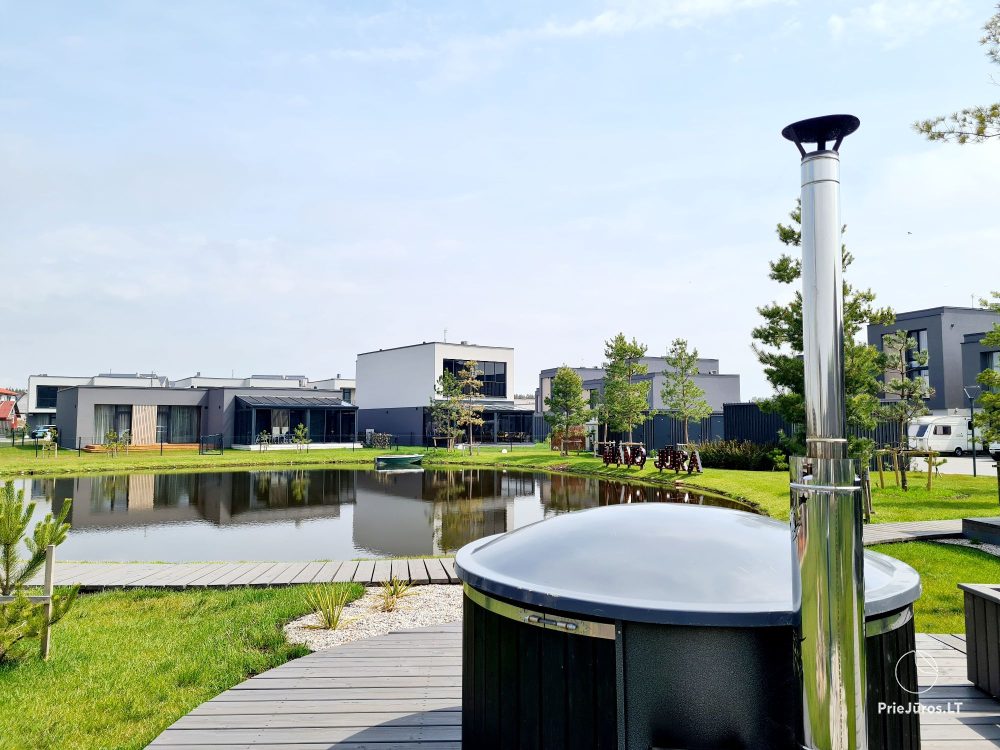 Coral Sea Home – Mano jūra 1, Kunigiškiai – Apartments mit Balkon und Hof, mit Grill, Pool im Komplex