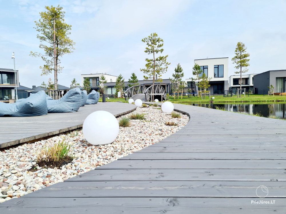 Coral Sea Home – Mano jūra 1, Kunigiškiai – Apartments mit Balkon und Hof, mit Grill, Pool im Komplex