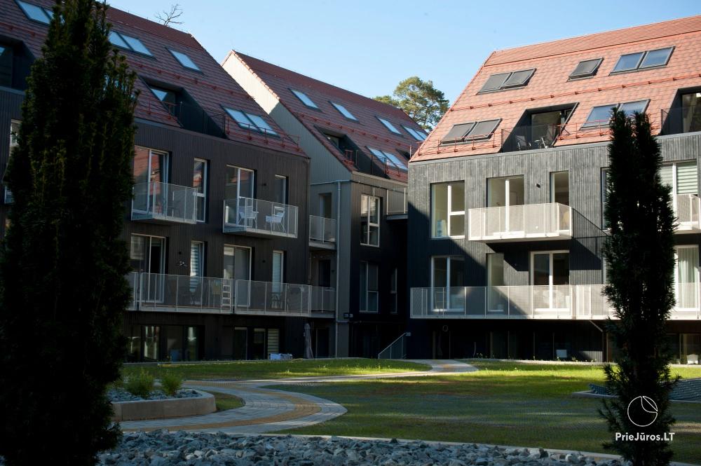 Wohnungen in Juodkrante in brandneuem Gebäudekomplex