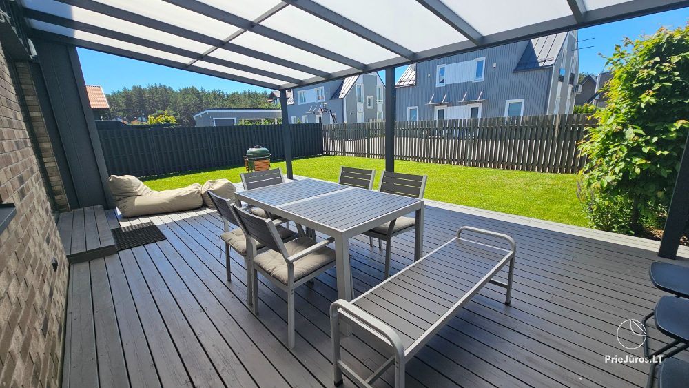 Neues, geräumiges Ferienhaus zu vermieten in Palanga, in Kunigiskiai