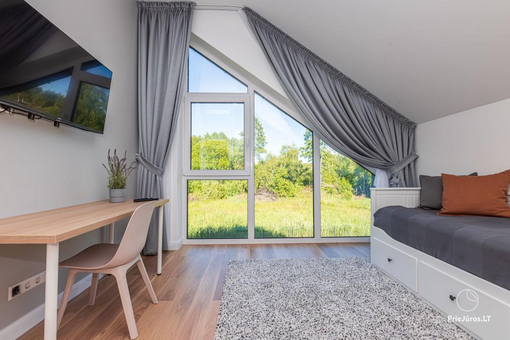 Neues, geräumiges Ferienhaus zu vermieten in Palanga, in Kunigiskiai