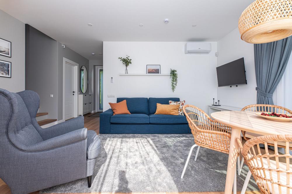 Neues, geräumiges Ferienhaus zu vermieten in Palanga, in Kunigiskiai