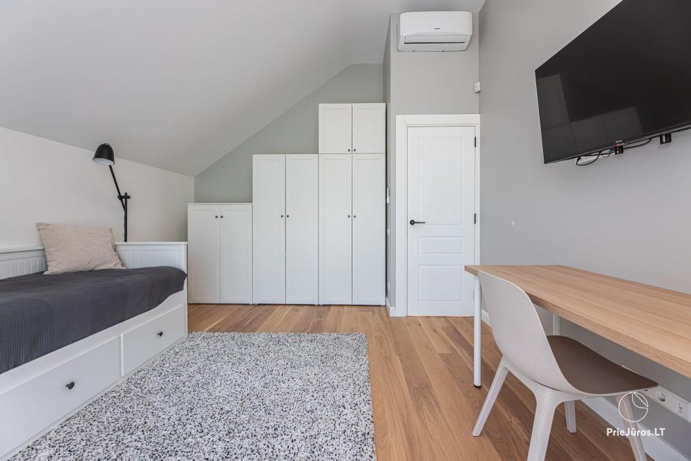 Neues, geräumiges Ferienhaus zu vermieten in Palanga, in Kunigiskiai