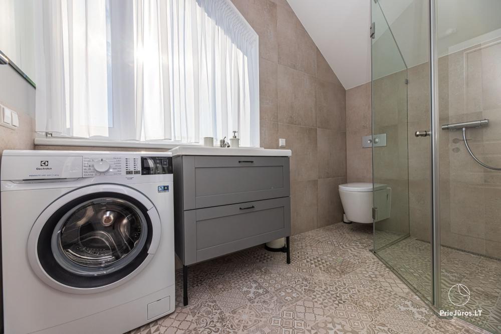 Neues, geräumiges Ferienhaus zu vermieten in Palanga, in Kunigiskiai