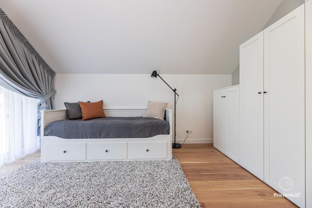 Neues, geräumiges Ferienhaus zu vermieten in Palanga, in Kunigiskiai