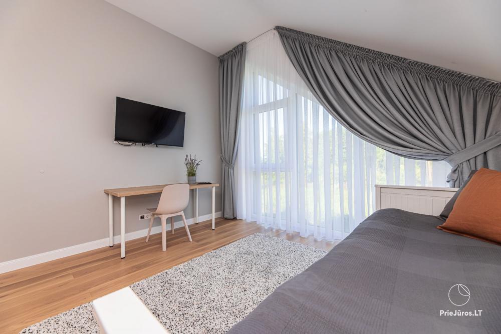 Neues, geräumiges Ferienhaus zu vermieten in Palanga, in Kunigiskiai