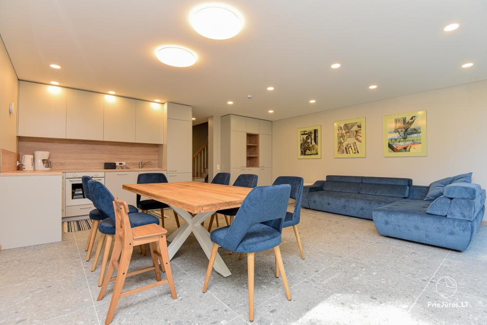 Savas neu gebautes 130 qm großes Ferienhaus im Zentrum von Sventoji