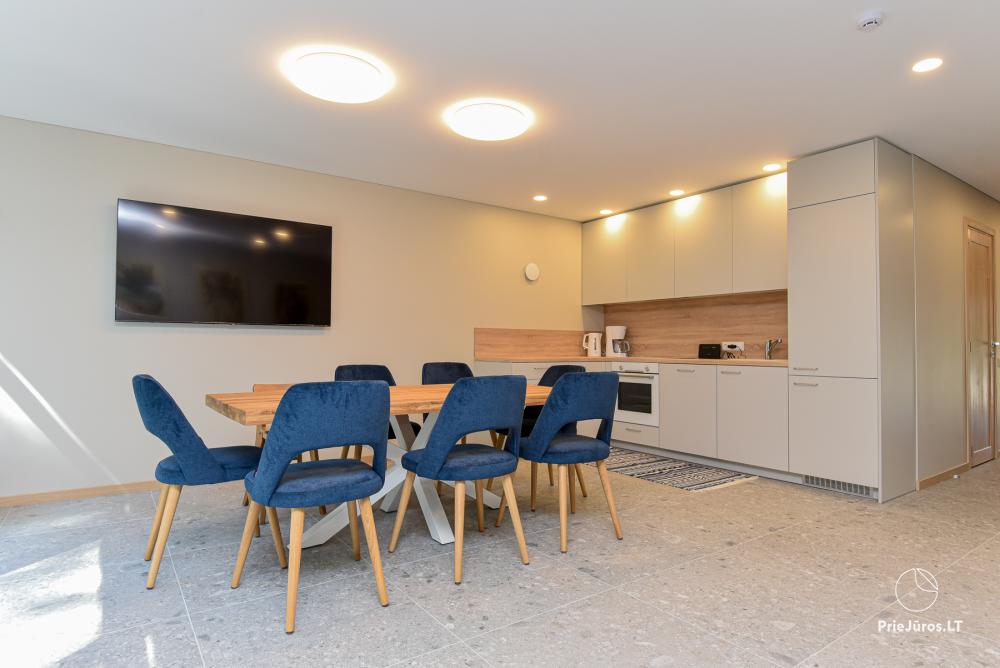 Savas neu gebautes 130 qm großes Ferienhaus im Zentrum von Sventoji