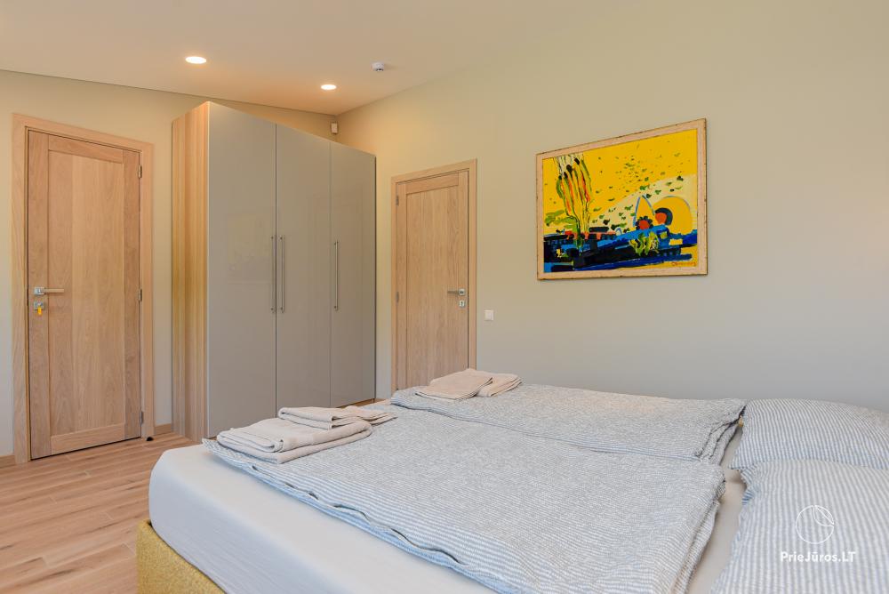 Savas neu gebautes 130 qm großes Ferienhaus im Zentrum von Sventoji