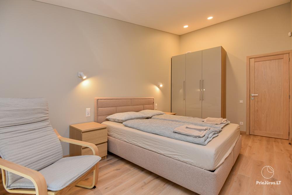 Savas neu gebautes 130 qm großes Ferienhaus im Zentrum von Sventoji
