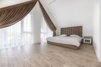 Gemütliche, neu eingerichtete Wohnung "K - 4" in Kunigiškės. Im Hof ​​gibt es eine große  Terrasse mit Gartenmöbeln