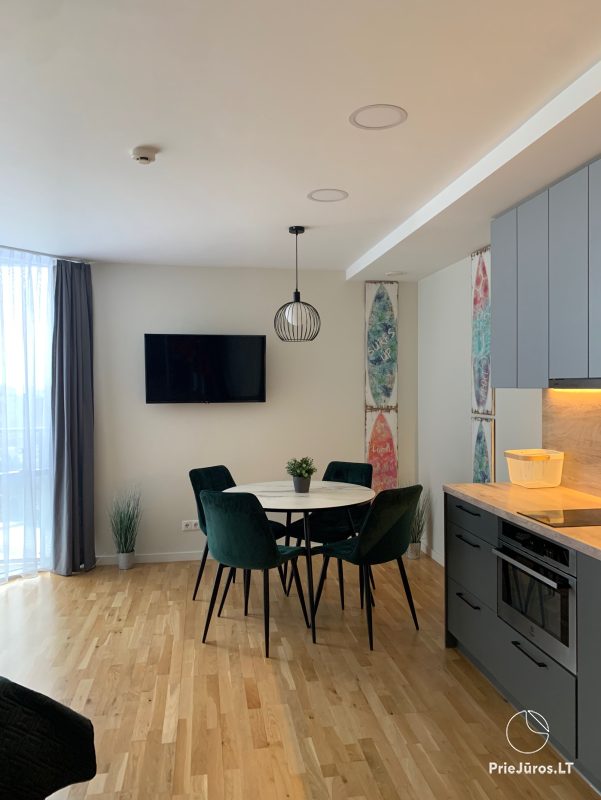 Smilgos wohnung zu vermieten in Sventoji, im Komplex Elija