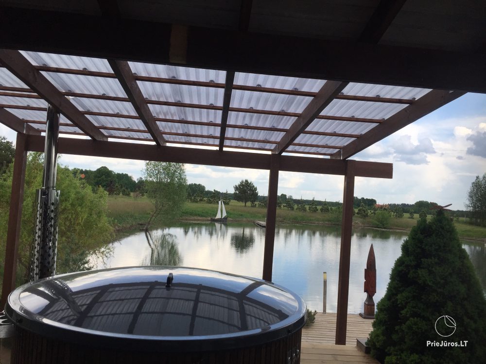 Villa Feniksas mit Sauna