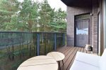 Neue, geräumige Apartments „Palangos Vilnele“ umgeben von Pinien, nahe dem Meer mit Klimaanlage und großzügigen Terrassen mit Blick auf den Pinienwald und das Meer