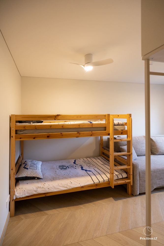 Geräumige Wohnung zur Miete in Nida für bis zu 6 Personen Nidos Gintaras