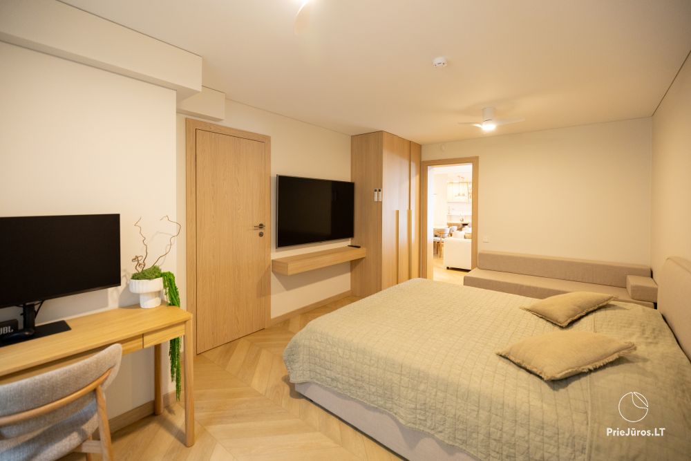 Geräumige Wohnung zur Miete in Nida für bis zu 6 Personen Nidos Gintaras