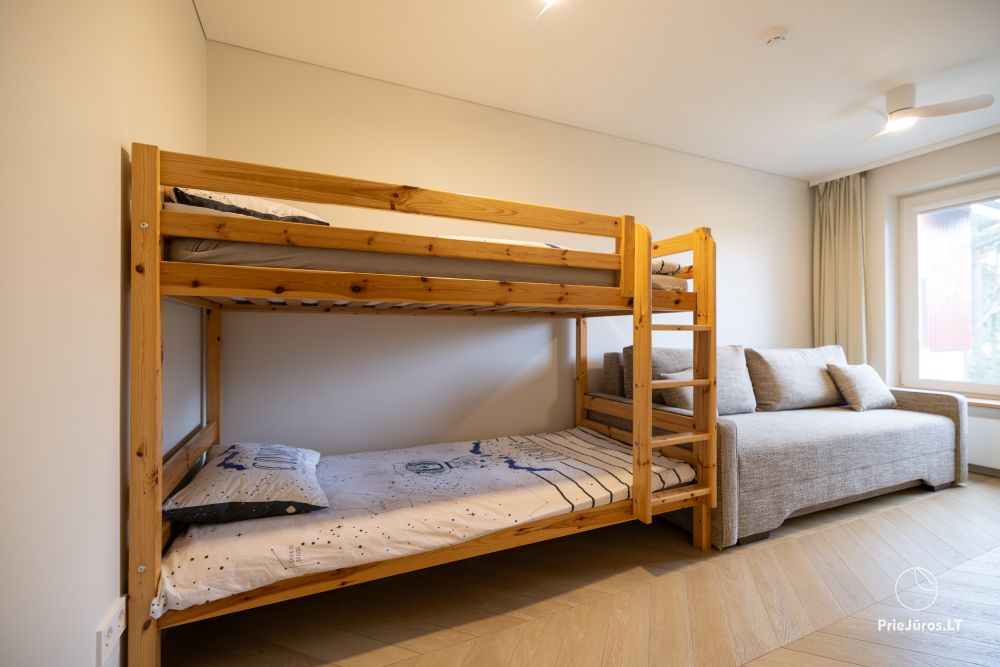 Geräumige Wohnung zur Miete in Nida für bis zu 6 Personen Nidos Gintaras