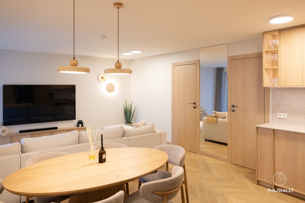 Geräumige Wohnung zur Miete in Nida für bis zu 6 Personen Nidos Gintaras