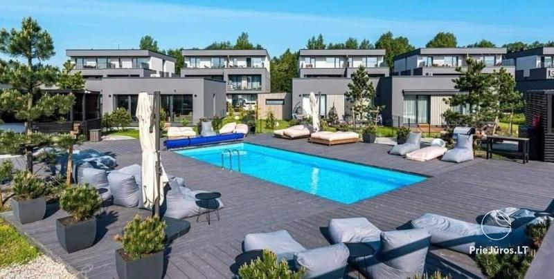 Geräumige Wohnung Stella Maris mit beheiztem Pool im Komplex Mano jura 2 in Kunigiskiai