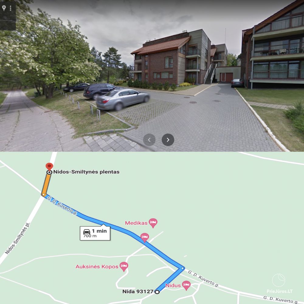 Neu eingerichtete Wohnungen in Nida