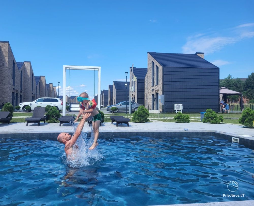 Cottage Dream im neuen Komplex J7 in Monciskes. Es gibt  Pool, Kinderspielplatz