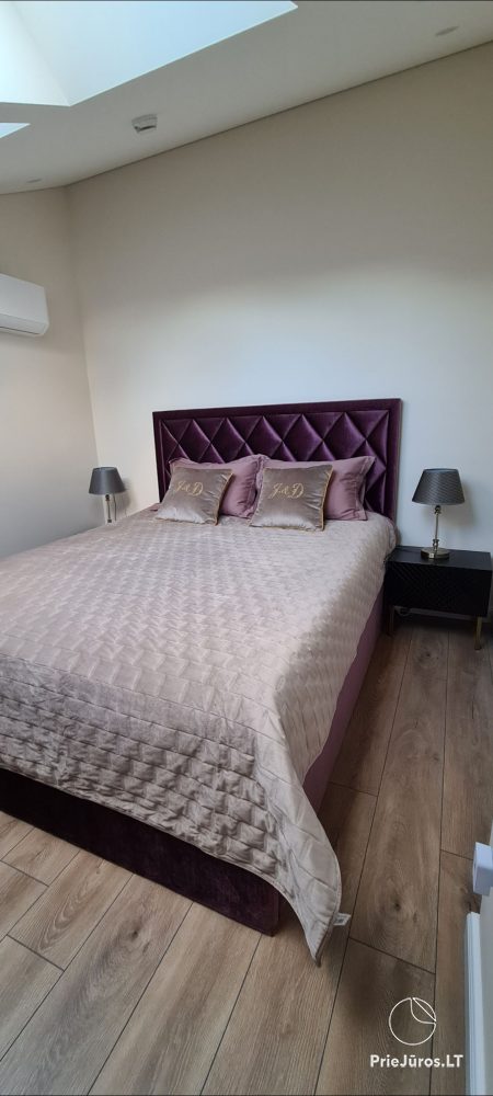 Neue, geräumige J&D Apartment in Palanga in der Nähe eines Pinienwaldes, 400 m vom Meer entfernt