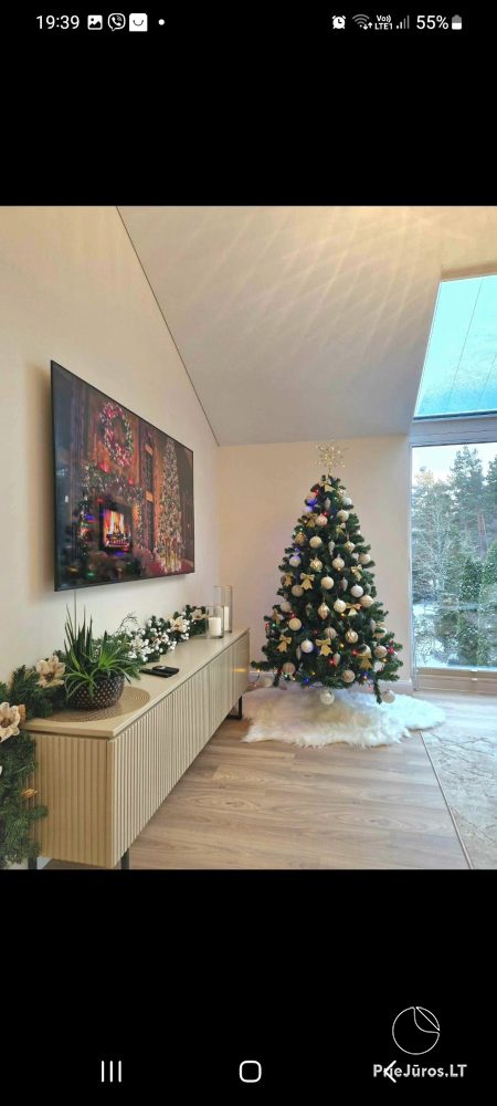 Neue, geräumige J&D Apartment in Palanga in der Nähe eines Pinienwaldes, 400 m vom Meer entfernt