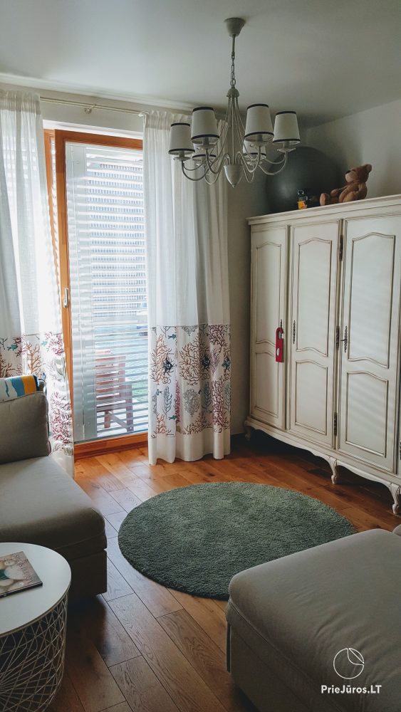 Kopų Vėtrungės II - Nida Apartments mit Terrasse für bis zu 6 Personen