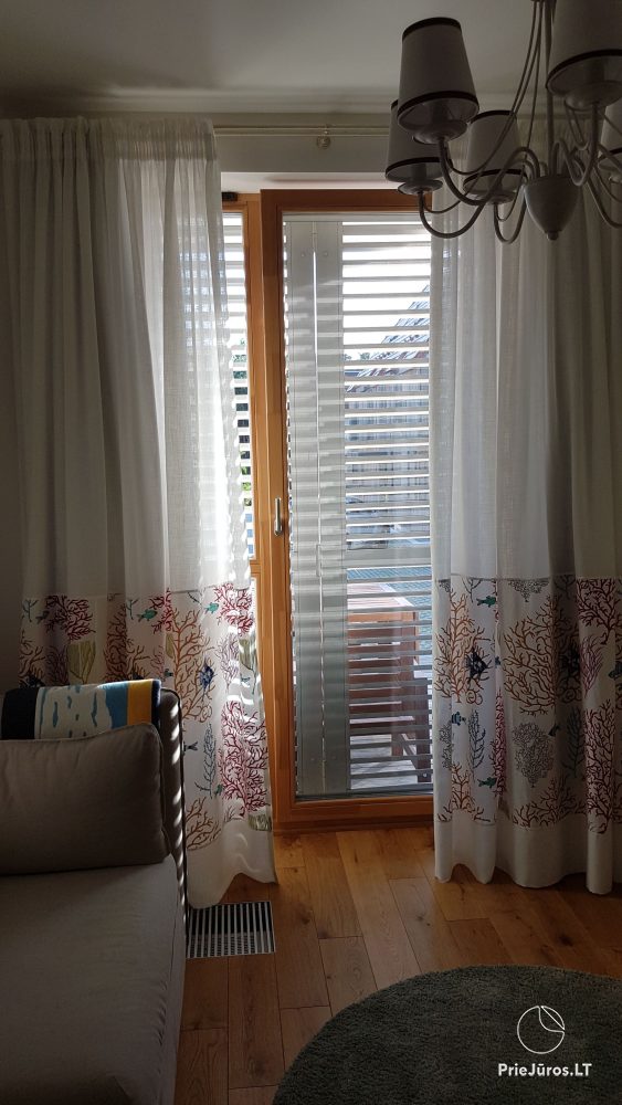 Kopų Vėtrungės II - Nida Apartments mit Terrasse für bis zu 6 Personen