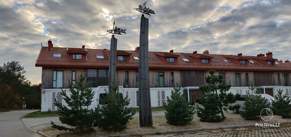 Kopų Vėtrungės II - Nida Apartments mit Terrasse für bis zu 6 Personen