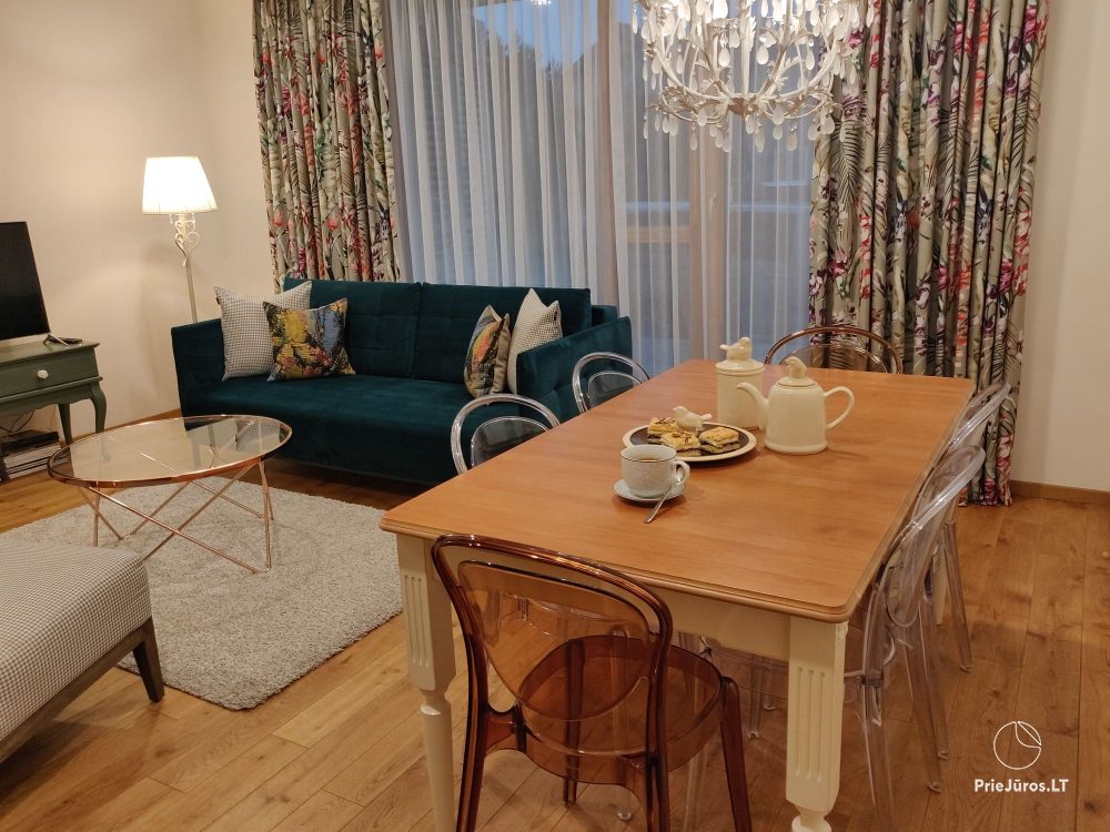 Kopų Vėtrungės II - Nida Apartments mit Terrasse für bis zu 6 Personen